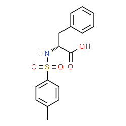 ChemSpider 2D Image | N-[(4-Methylphenyl)sulfonyl]-D-phenylalanine | C16H17NO4S