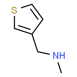 ChemSpider 2D Image | N-Methyl-3-Thiophenemethanamine | C6H9NS
