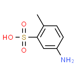 ChemSpider 2D Image | p-Toluidine-m-sulfonic acid | C7H9NO3S