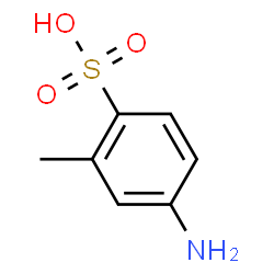ChemSpider 2D Image | m-Toluidine-4-sulfonic Acid | C7H9NO3S