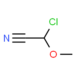 ChemSpider 2D Image | Chloro(methoxy)acetonitrile | C3H4ClNO