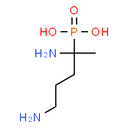 ChemSpider 2D Image | (2,5-Diamino-2-pentanyl)phosphonic acid | C5H15N2O3P