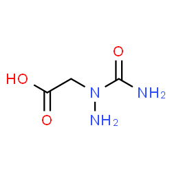 ChemSpider 2D Image | (1-Carbamoylhydrazino)acetic acid | C3H7N3O3