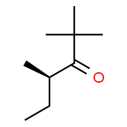 ChemSpider 2D Image | (4R)-2,2,4-Trimethyl-3-hexanone | C9H18O