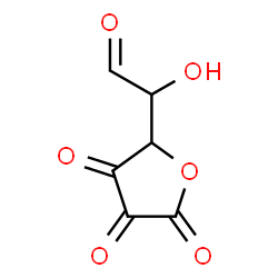 ChemSpider 2D Image | Hydroxy(3,4,5-trioxotetrahydro-2-furanyl)acetaldehyde (non-preferred name) | C6H4O6