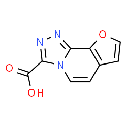 ChemSpider 2D Image | Furo[2,3-c][1,2,4]triazolo[4,3-a]pyridine-3-carboxylic acid | C9H5N3O3