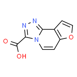ChemSpider 2D Image | Furo[3,2-c][1,2,4]triazolo[4,3-a]pyridine-3-carboxylic acid | C9H5N3O3