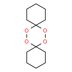 ChemSpider 2D Image | 7,8,15,16-Tetraoxadispiro(5.2.5.2)hexadecane | C12H20O4