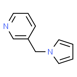 ChemSpider 2D Image | 3-(Pyrrol-1-ylmethyl)pyridine | C10H10N2