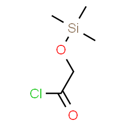 ChemSpider 2D Image | [(Trimethylsilyl)oxy]acetyl chloride | C5H11ClO2Si