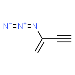 ChemSpider 2D Image | 2-Azido-1-buten-3-yne | C4H3N3