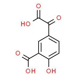 ChemSpider 2D Image | 5-(Carboxycarbonyl)-2-hydroxybenzoic acid | C9H6O6