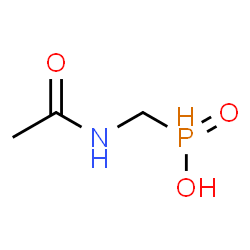 ChemSpider 2D Image | (Acetamidomethyl)phosphinic acid | C3H8NO3P