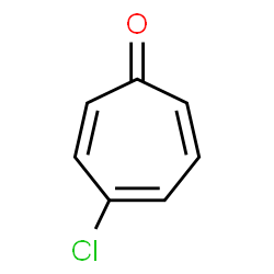 ChemSpider 2D Image | 4-Chloro-2,4,6-cycloheptatrien-1-one | C7H5ClO