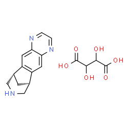 ChemSpider 2D Image | (1S,12S)-5,8,14-Triazatetracyclo[10.3.1.0~2,11~.0~4,9~]hexadeca-2(11),3,5,7,9-pentaene 2,3-dihydroxysuccinate (1:1) | C17H19N3O6