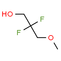 ChemSpider 2D Image | 2,2-Difluoro-3-methoxy-1-propanol | C4H8F2O2