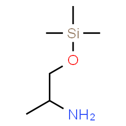 ChemSpider 2D Image | 1-[(Trimethylsilyl)oxy]-2-propanamine | C6H17NOSi