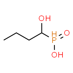 ChemSpider 2D Image | (1-Hydroxybutyl)phosphinic acid | C4H11O3P