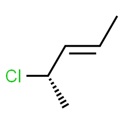 ChemSpider 2D Image | (2E,4S)-4-Chloro-2-pentene | C5H9Cl