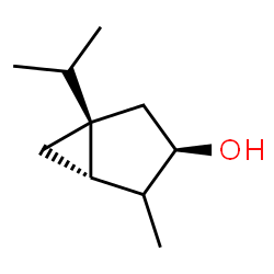 ChemSpider 2D Image | (1R,3R,5S)-1-Isopropyl-4-methylbicyclo[3.1.0]hexan-3-ol | C10H18O