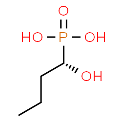 ChemSpider 2D Image | [(1S)-1-Hydroxybutyl]phosphonic acid | C4H11O4P