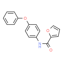 ChemSpider 2D Image | N-(4-Phenoxyphenyl)-2-furamide | C17H13NO3