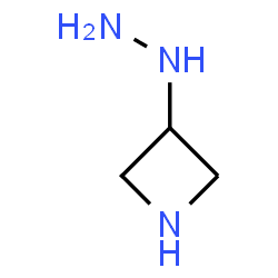 ChemSpider 2D Image | 3-Hydrazinoazetidine | C3H9N3
