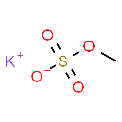 ChemSpider 2D Image | Potassium methyl sulfate | CH3KO4S