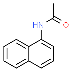 ChemSpider 2D Image | N-1-naphthylacetamide | C12H11NO