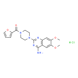 ChemSpider 2D Image | Prazosin | C19H22ClN5O4