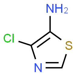 ChemSpider 2D Image | 4-Chloro-1,3-thiazol-5-amine | C3H3ClN2S