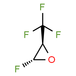 ChemSpider 2D Image | (2R,3S)-2-Fluoro-3-(trifluoromethyl)oxirane | C3H2F4O