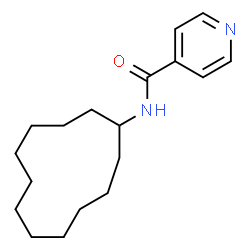 ChemSpider 2D Image | N-Cyclododecylisonicotinamide | C18H28N2O