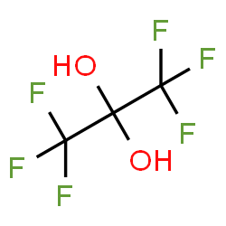 ChemSpider 2D Image | hexafluoro-2,2-propanediol | C3H2F6O2