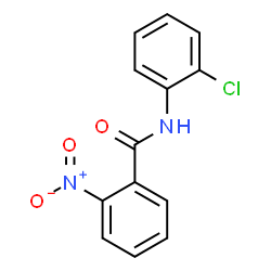 ChemSpider 2D Image | N-(2-Chlorophenyl)-2-nitrobenzamide | C13H9ClN2O3