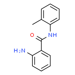 ChemSpider 2D Image | 2-Amino-N-(2-methylphenyl)benzamide | C14H14N2O