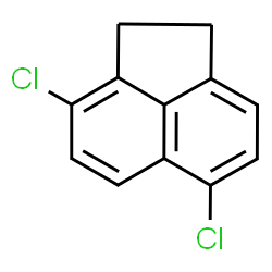 ChemSpider 2D Image | 3,6-Dichloro-1,2-dihydroacenaphthylene | C12H8Cl2