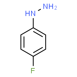 ChemSpider 2D Image | (4-Fluorophenyl)hydrazine | C6H7FN2