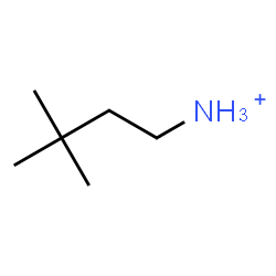 ChemSpider 2D Image | 3,3-Dimethyl-1-butanaminium | C6H16N