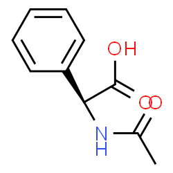 ChemSpider 2D Image | (2S)-Acetamido(phenyl)acetic acid | C10H11NO3