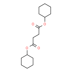 ChemSpider 2D Image | Dicyclohexyl succinate | C16H26O4
