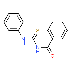 ChemSpider 2D Image | N-benzoyl-N'-phenylthiourea | C14H12N2OS