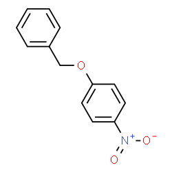 ChemSpider 2D Image | 4-benzyloxynitrobenzene | C13H11NO3