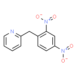 ChemSpider 2D Image | 2-(2,4-DINITROBENZYL)PYRIDINE | C12H9N3O4
