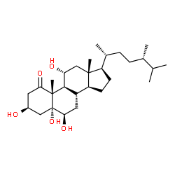 ChemSpider 2D Image | sinubrassione | C28H48O5
