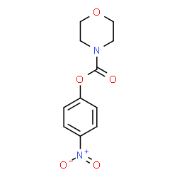 ChemSpider 2D Image | 4-Nitrophenyl 4-morpholinecarboxylate | C11H12N2O5