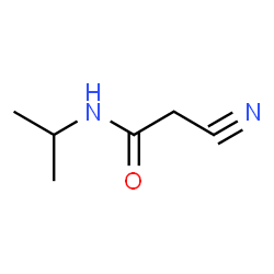 ChemSpider 2D Image | 2-Cyano-N-isopropylacetamide | C6H10N2O