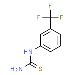ChemSpider 2D Image | 3-(Trifluoromethyl)phenylthiourea | C8H7F3N2S