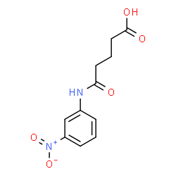 ChemSpider 2D Image | 3'-NITROGLUTARANILIC ACID | C11H12N2O5