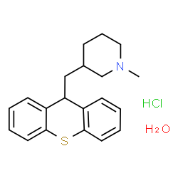ChemSpider 2D Image | methixene hydrochloride | C20H26ClNOS